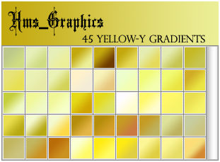 45 Yellow-Green Gradients