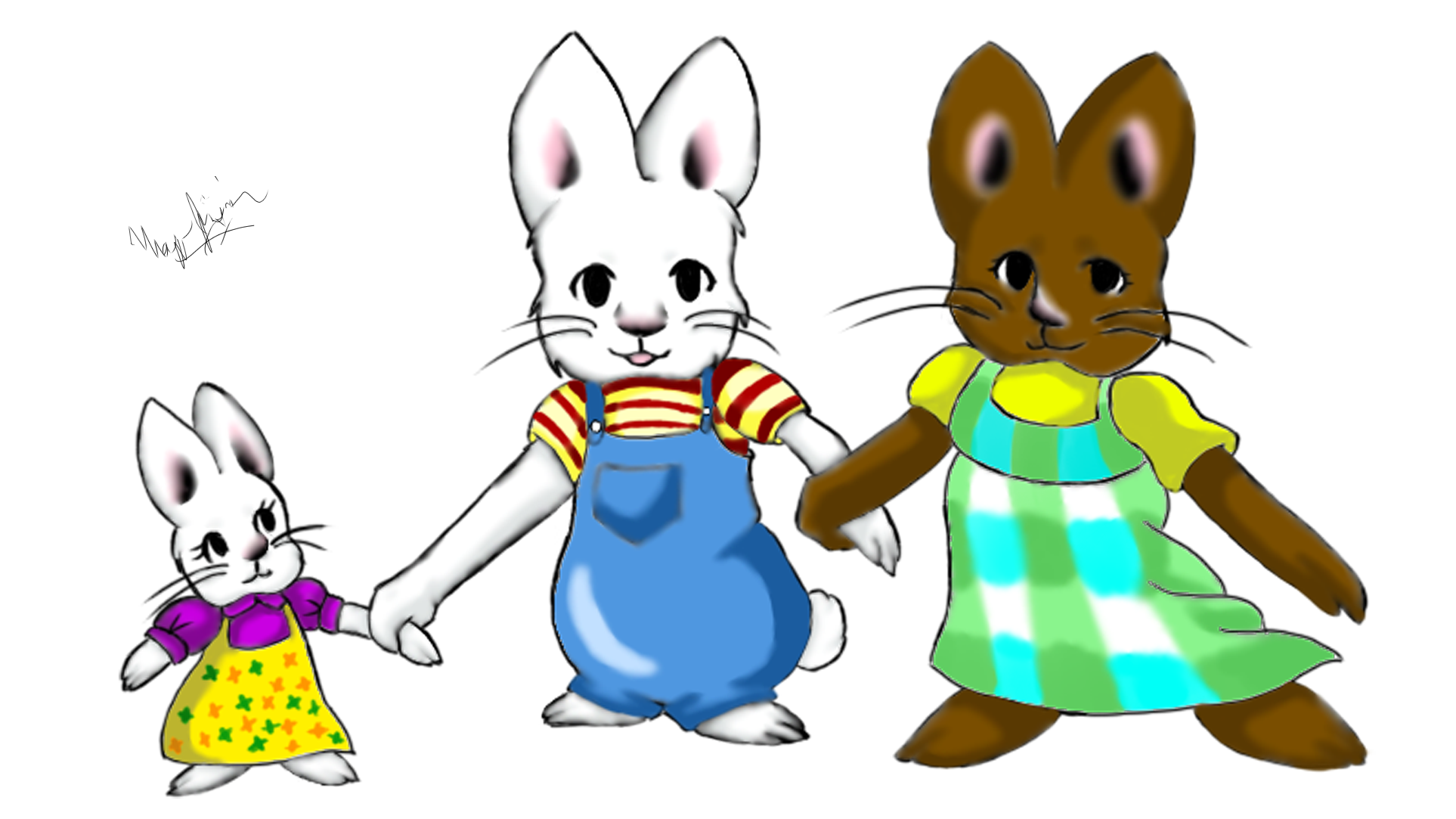 Max Ruby and Louise by Mayaart17 on DeviantArt.