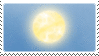 Solar Eclipse Stamp with Text by dehydromon