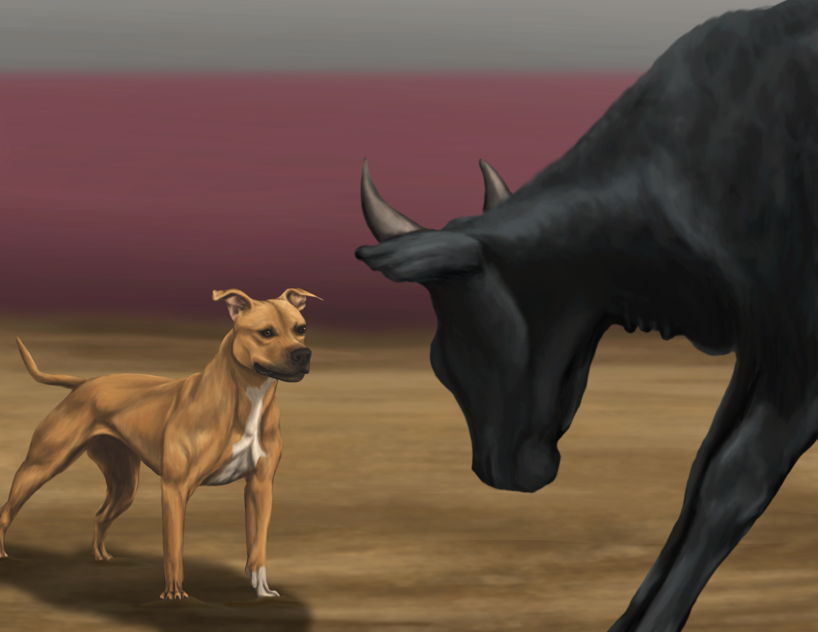 Bull Baiting By L Young On Deviantart Bull Baiting By L Young On Deviantart