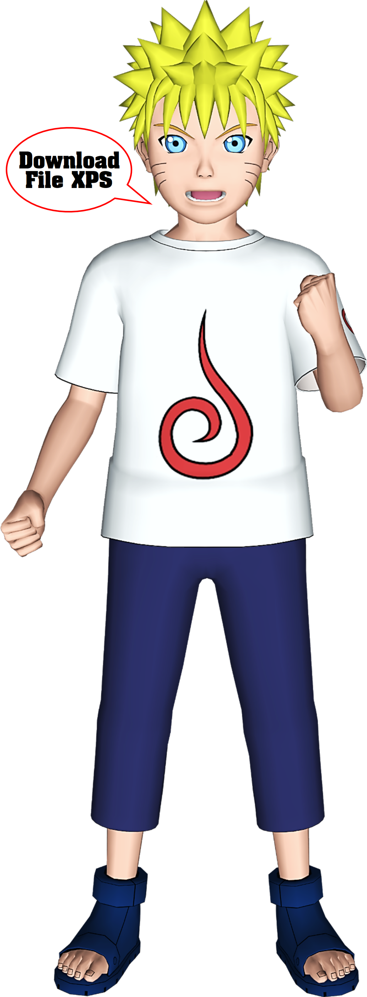 Naruto Uzumaki (Kid) Ver.1 02 by nine0690 on DeviantArt