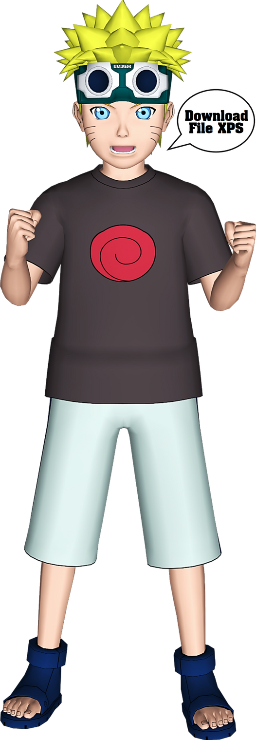 Naruto Uzumaki (Kid) Ver.2 02 by nine0690 on DeviantArt