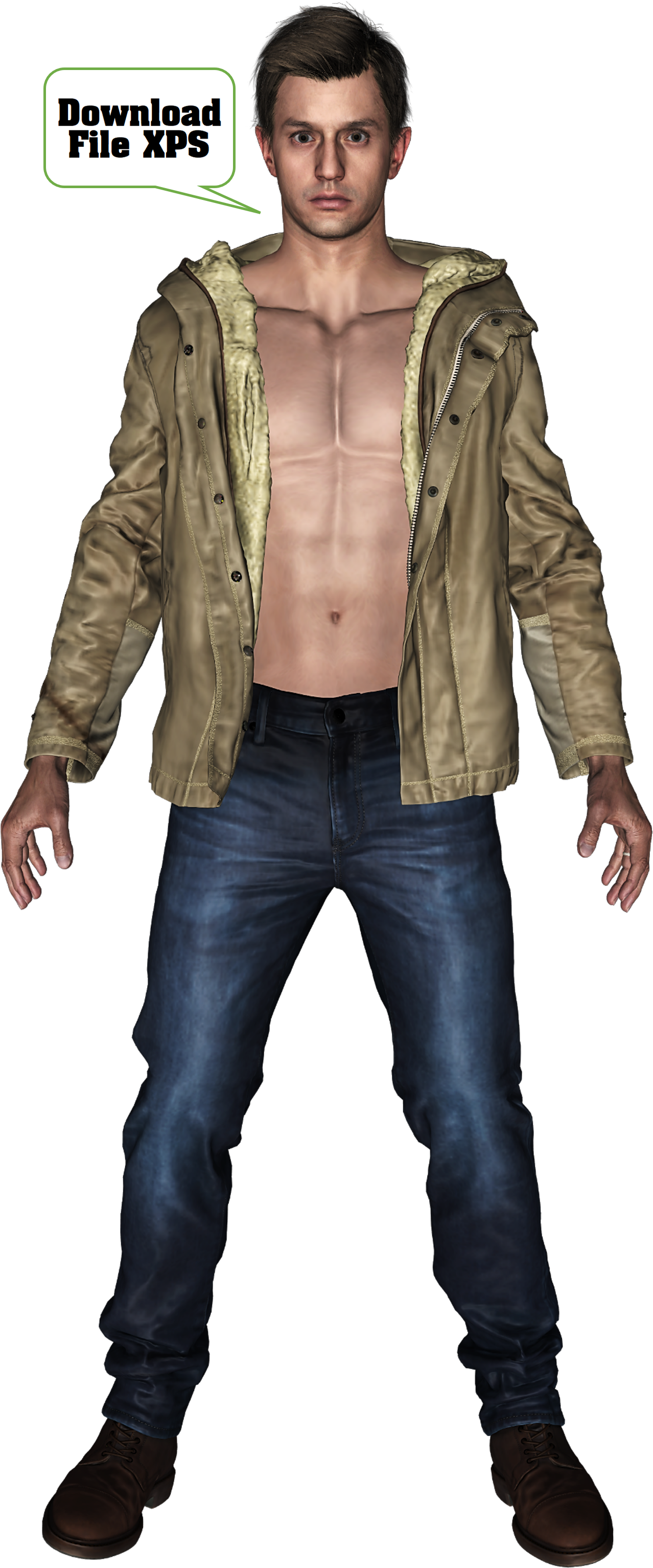 Ethan (Shirtless) - 02 by nine0690 on DeviantArt