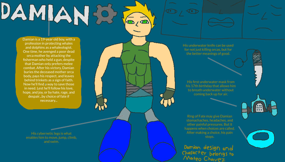 Damian Profile Sheet (OC) by Ghostryider301238 on DeviantArt