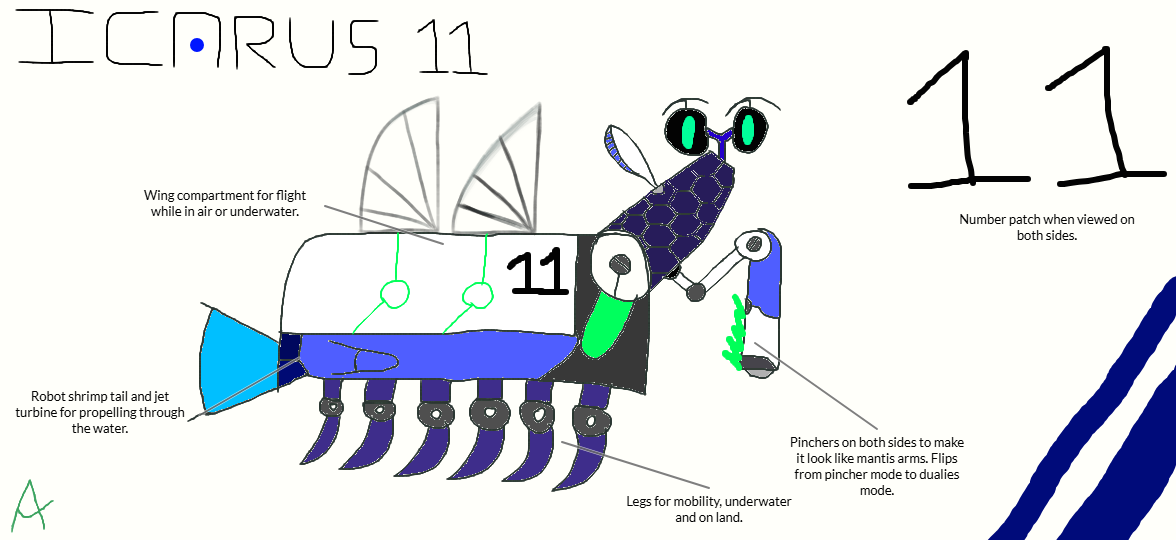 Icarus 11 Blueprint sheet by Ghostryider301238 on DeviantArt