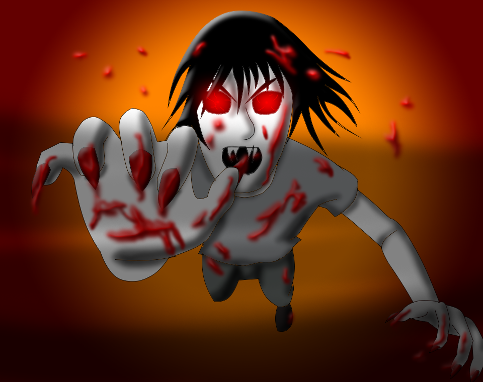 Boo's Bloody Jumpscare by victorialampini on DeviantArt