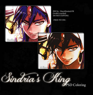 Sindrias King PSD Coloring by Dayu