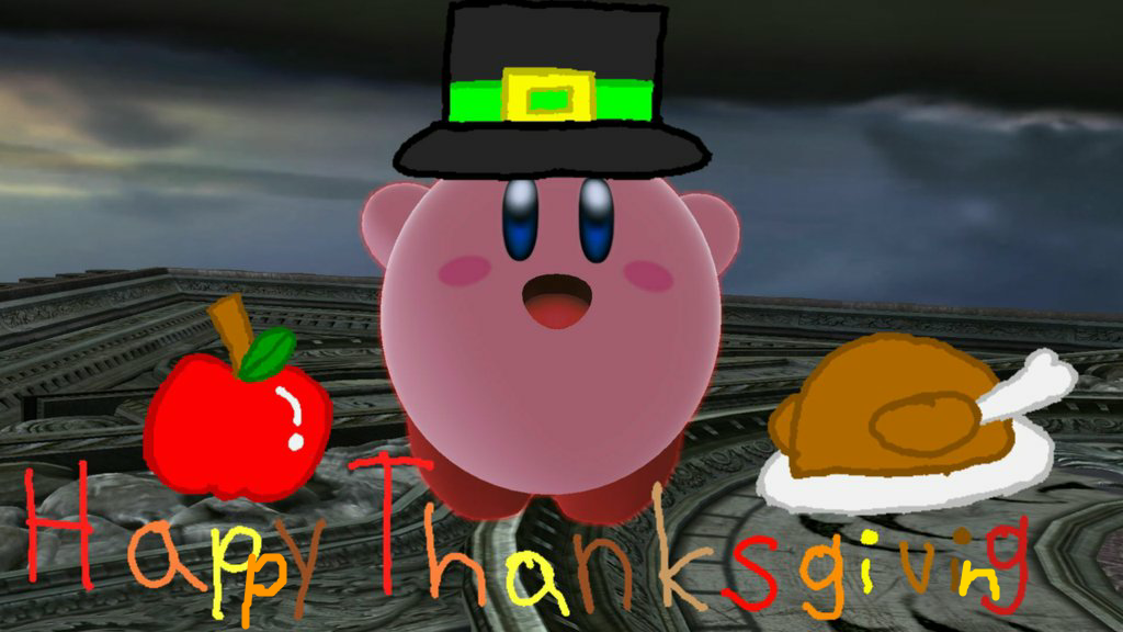 Kirby wishes you a Happy Thanksgiving