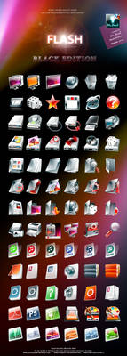 FLASH Black Edition IconPack