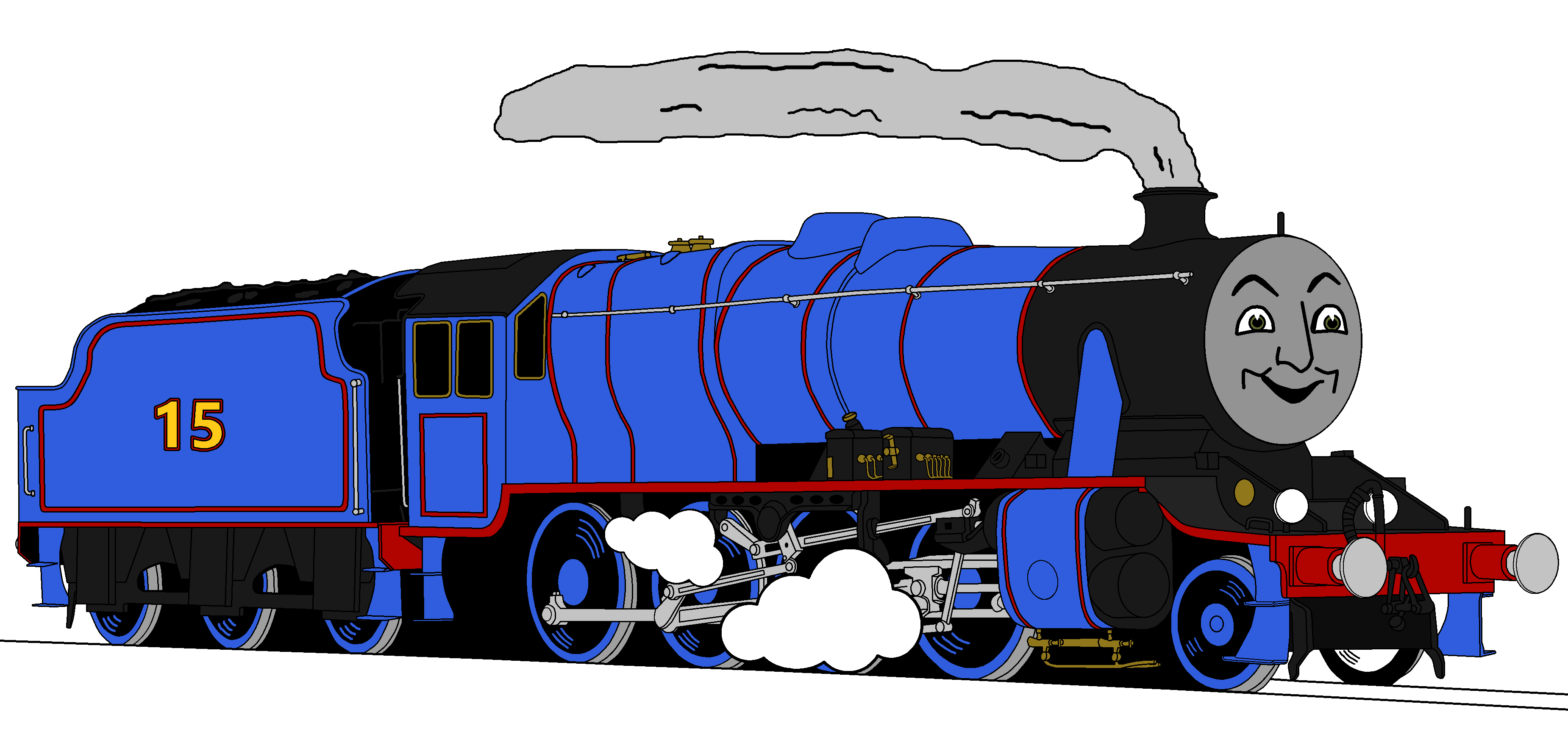 Peter the Heavy Goods Engine by SwagADellaMan on DeviantArt