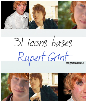 31 icons bases Rupert Grint