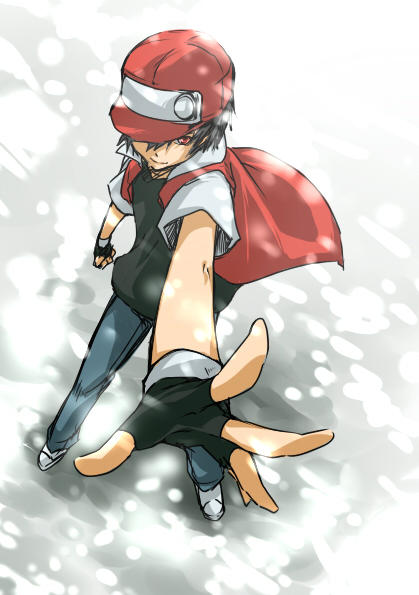 Pokemon Adventures Manga Red by wintervain on DeviantArt