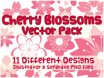Vector Pack - Cherry Blossoms