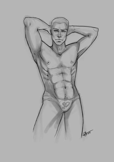 Lineart - Male Base 2 - 2014