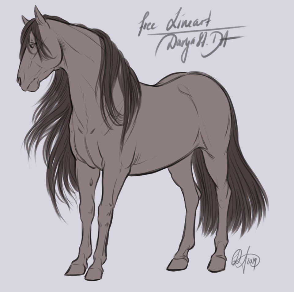 Free To Use Lineart Criollo by Darya87 on DeviantArt