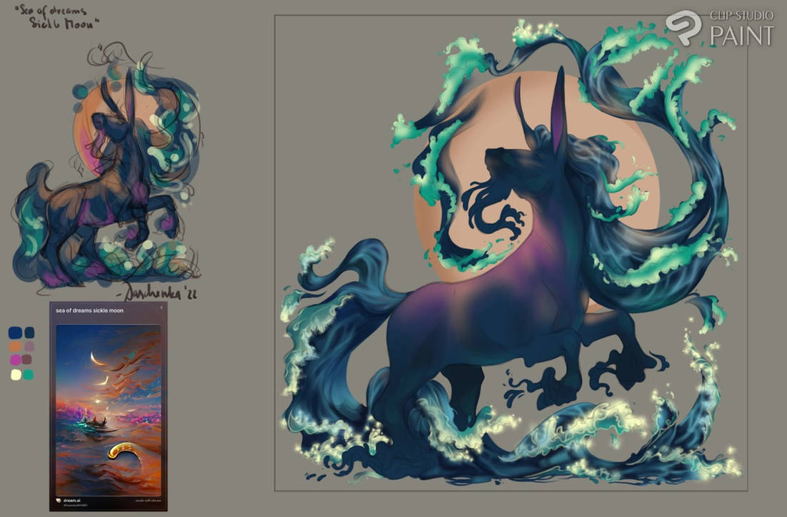 Sea Of Dreams Progress Vid by Darya87 on DeviantArt