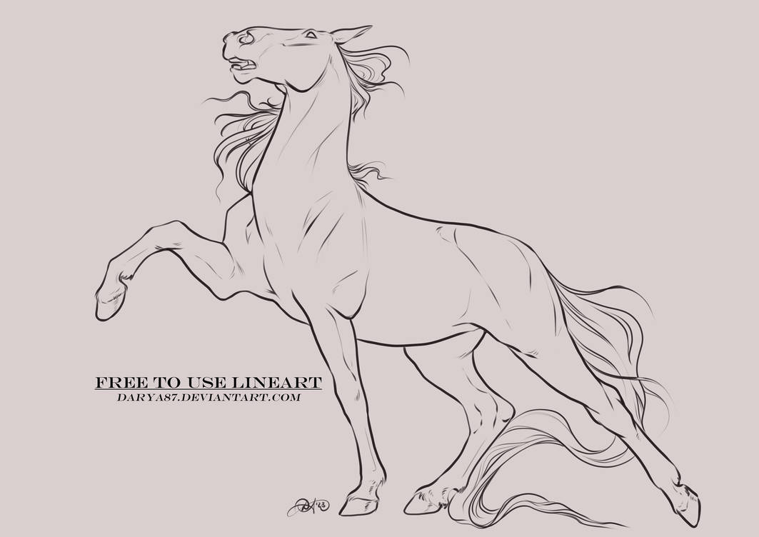 Free To Use Lineart: Impressive by Darya87 on DeviantArt