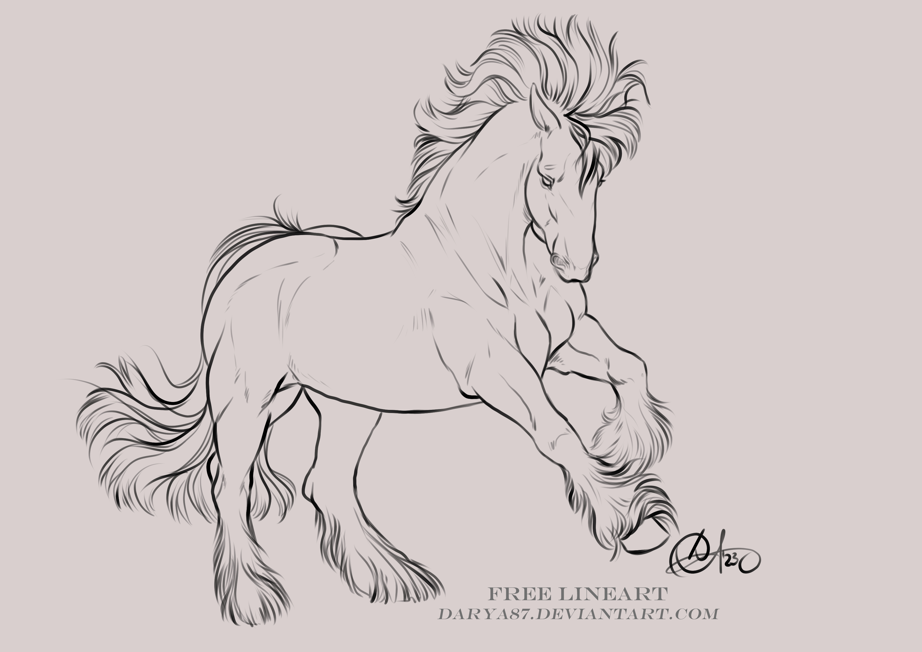 Free To Use Lines: Draft Gallop by Darya87 on DeviantArt