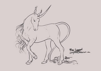 Free To Use Lines: Unicorn