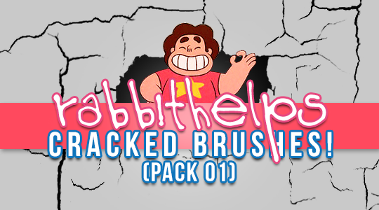 rabbithelps cracked brushes! pack 01