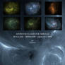 Apophysis fractals for nebulae