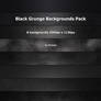 Black Grunge Backgrounds Pack