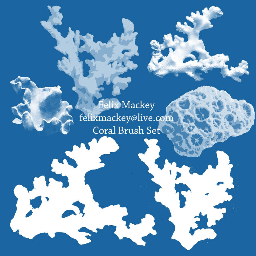 Coral Brushes by felixmackey on DeviantArt