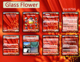 Glass Flower K750i