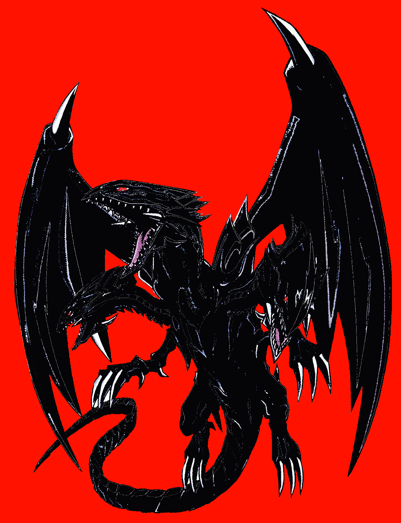 Red Eyes Ultimate Dragon by mergenthalerTim on DeviantArt