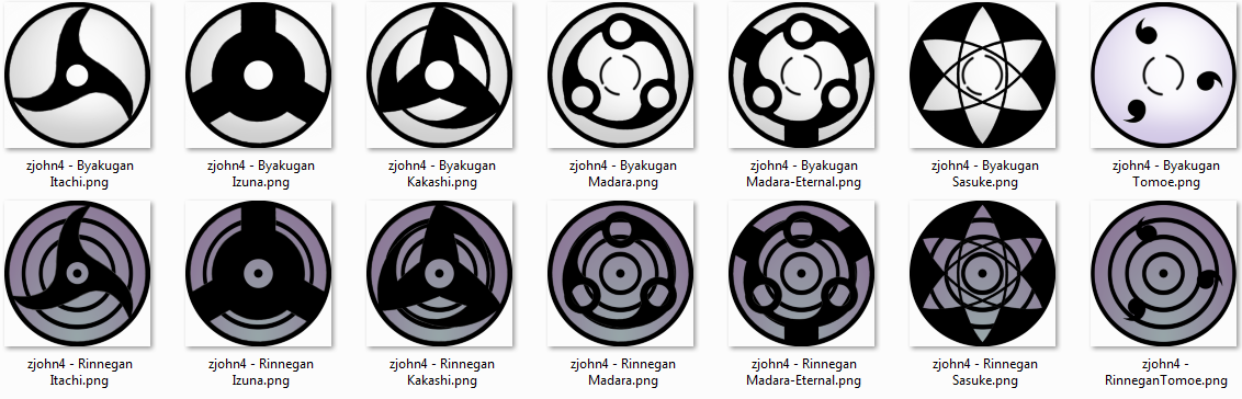 Byakugan Sharingan And Rinnegan : If you noticed, madara uses both mangekyu...