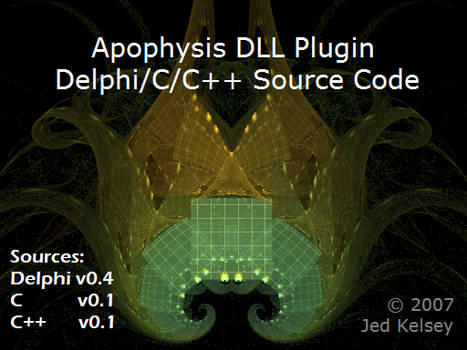 Apophysis DLL Plugin Sources
