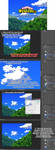 2- BNHA Clouds Photoshop brush tutorial + download by Oriiwu