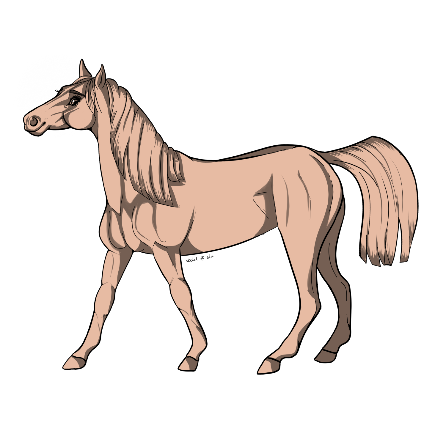 Horse Lines P2U by Vodd
