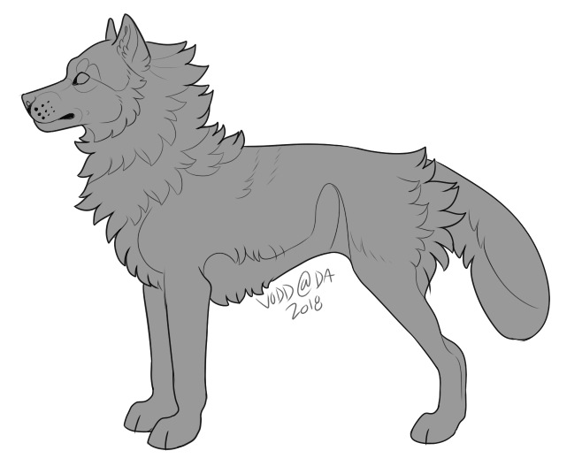 Free Wolf Lines 2018 by Vodd