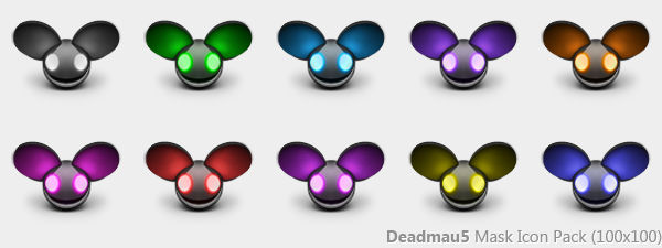 Deadmau5 Mask Icon Pack