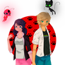 Holding hands-Miraculous Ladybug