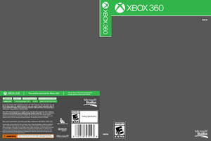 Xbox 360 Cover Template by ETSChannel