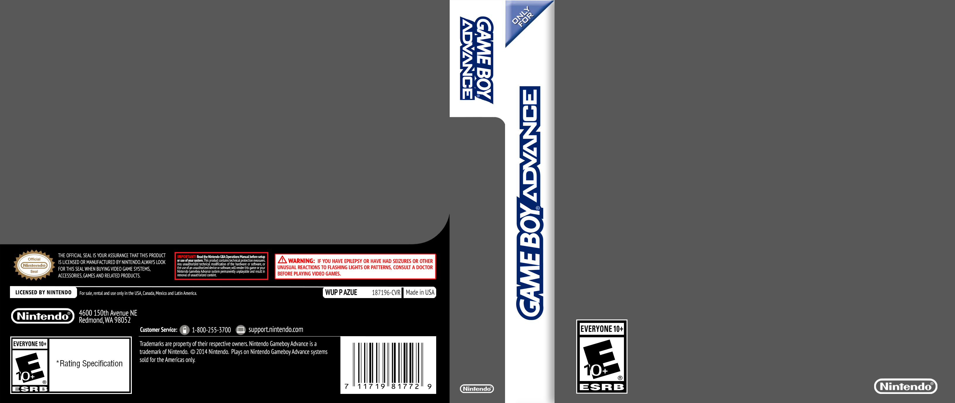 Gba Box Art Template