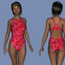 Sporty Swimsuit (Style 001) for Genesis 2 Female