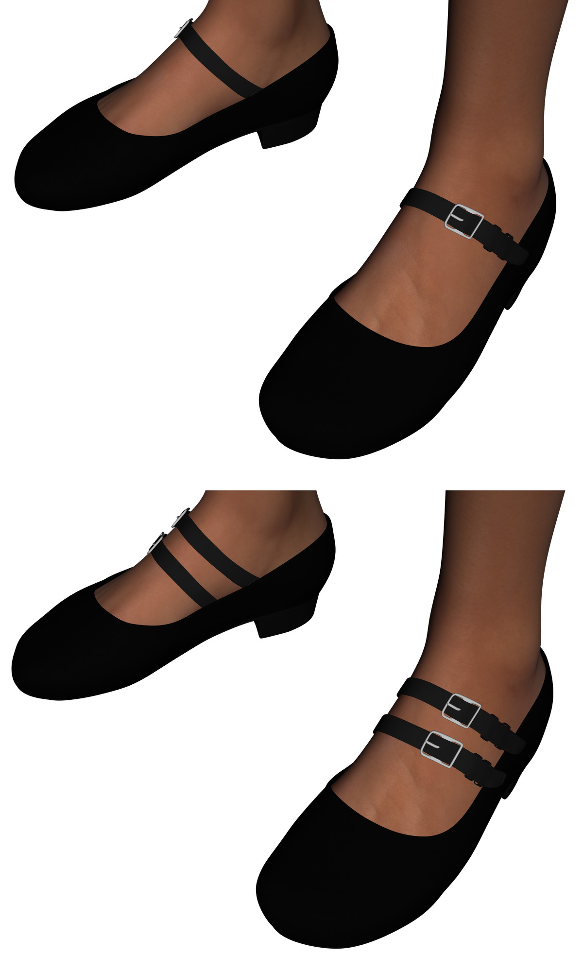 Mary Jane Shoes for Genesis 3 Female by amyaimei on DeviantArt