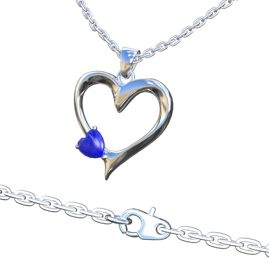 My Heart Necklace for Genesis 8 Female by amyaimei
