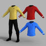 Star Trek Uniform Set for Genesis 8 Male