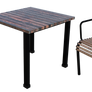 Cafe Table and Chair - Daz Studio