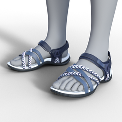Hiking Sandals for G8/8.1F and G9 DAZ Studio