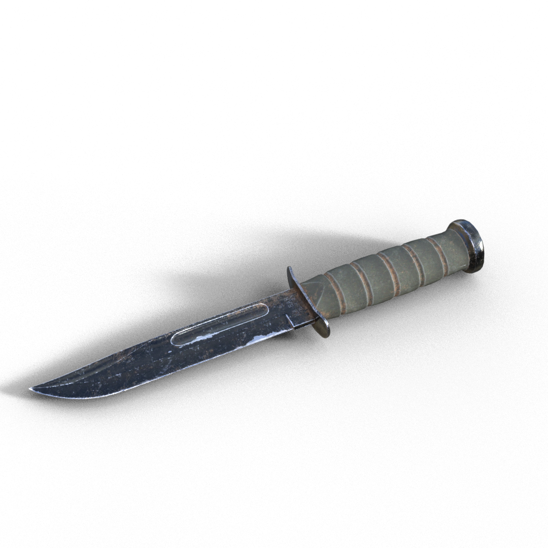 Combat Knife for DAZ Studio
