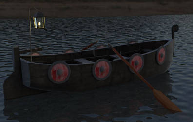 Small Viking Boat 002