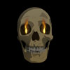 The Fiery-Eyed Skull