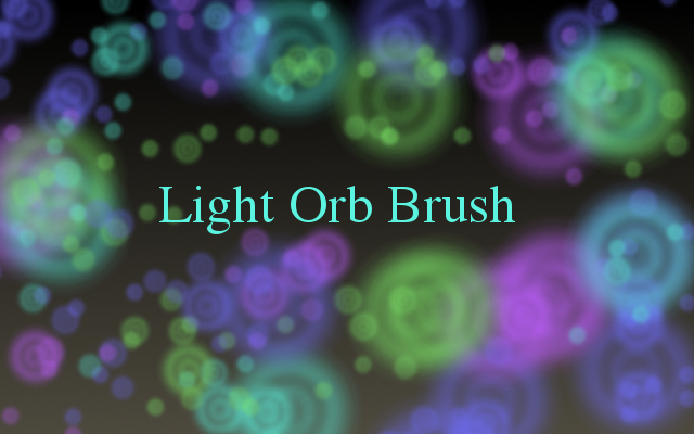 GIMP Light Orb Brush