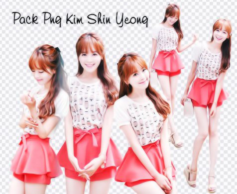 Pack Png Kim Shin Yeong By Hami