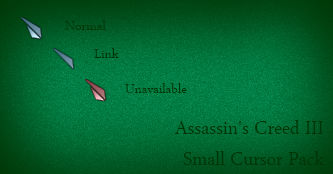 Assassin's Creed III Small Cursor by Cyberdyne12489 on DeviantArt